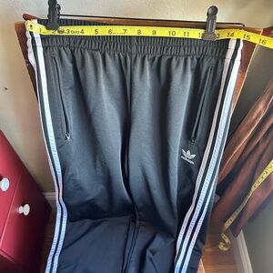 Classic 3 strip Adidas track pants